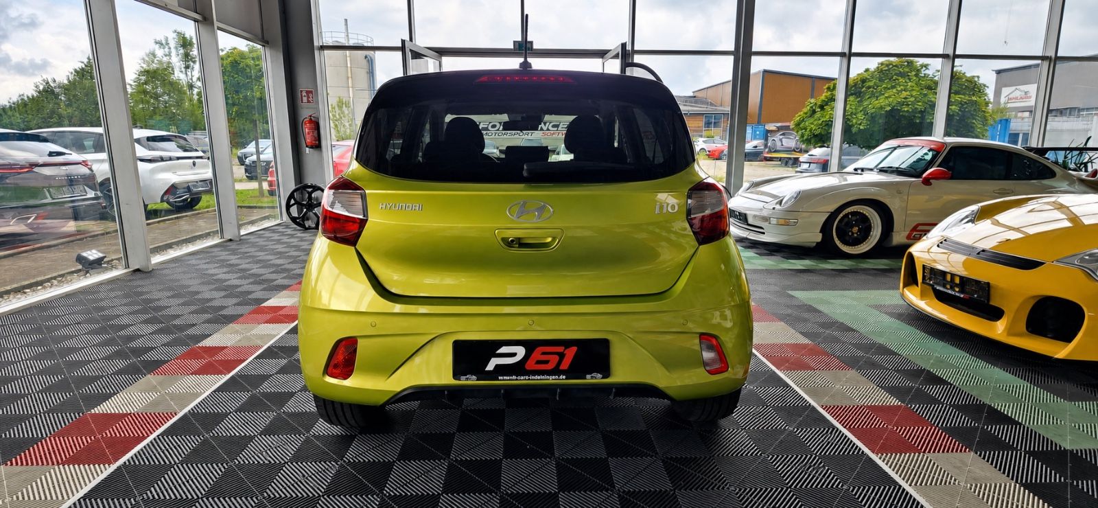 Hyundai i10 Prime/Kamera/Apple Car Play/Navi/Lenkradheiz imagem 3
