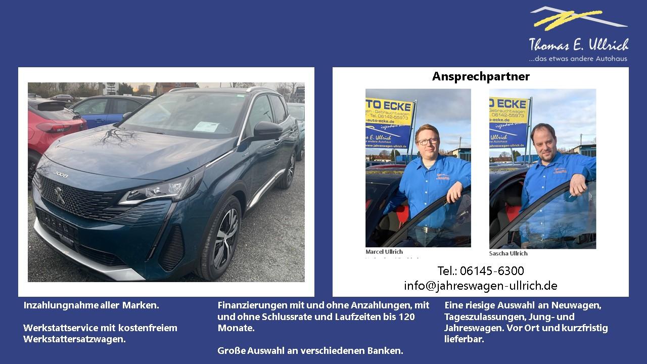 Peugeot 3008 GT  PlugIn Hybrid AT+Navi+Nightvision+Sitzh