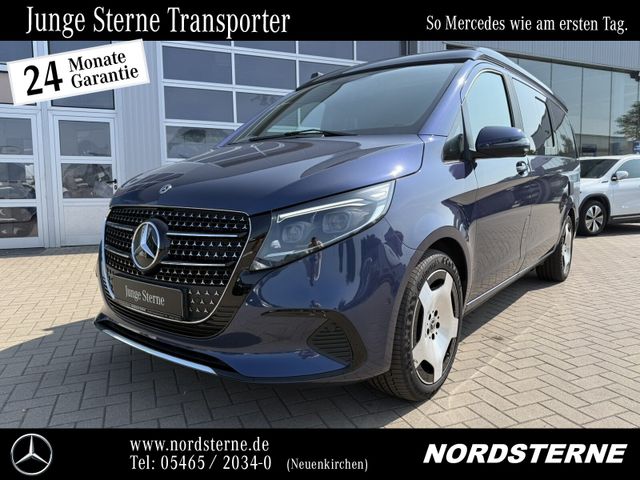 Mercedes-Benz Marco Polo V300d Küche blau el.Tür Leder Markise