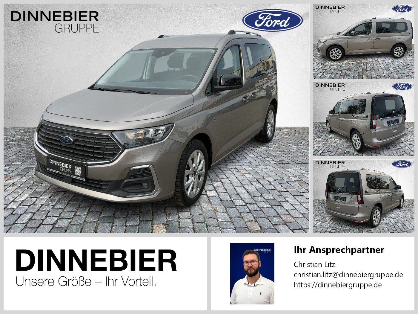 Ford TOURNEO CONNECT Titanium 2.0l EcoBlue AUT+RFK