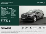 Skoda Enyaq 80 *Wärmep.*ACC*PANO*AHK*HdUp*NAVI*SPUR*20 - schwarze Skoda Enyaq