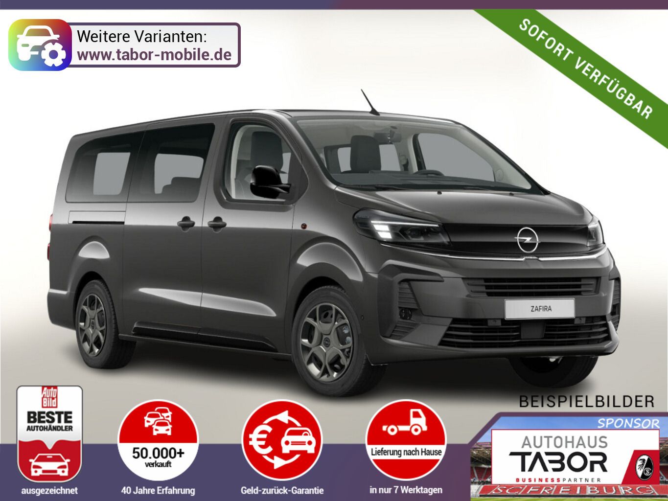 Opel Zafira AT8 XL Edition 8-S LED Nav Kam Temp CarPl