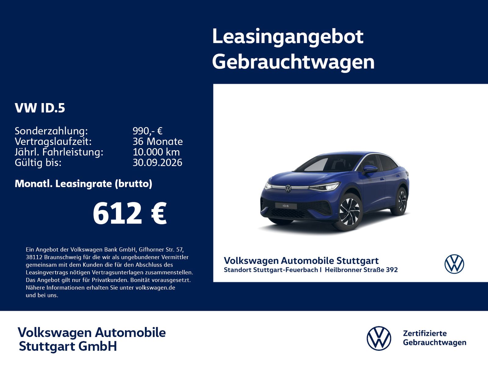 Volkswagen ID.5 Pro Navi Kamera Standheizung foto 2