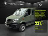 Mercedes-Benz Sprinter 316 CDI Doka 4x4 Olivgrün foliert - ori - Mercedes-Benz Sprinter: Allradantrieb, Van