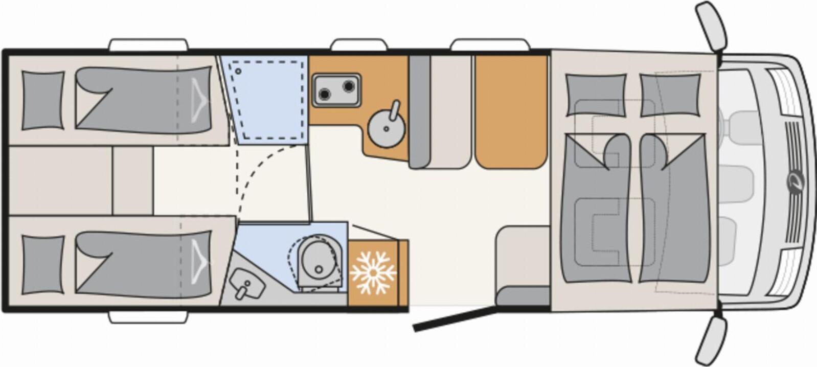 Dethleffs Trend I 7057 EB 