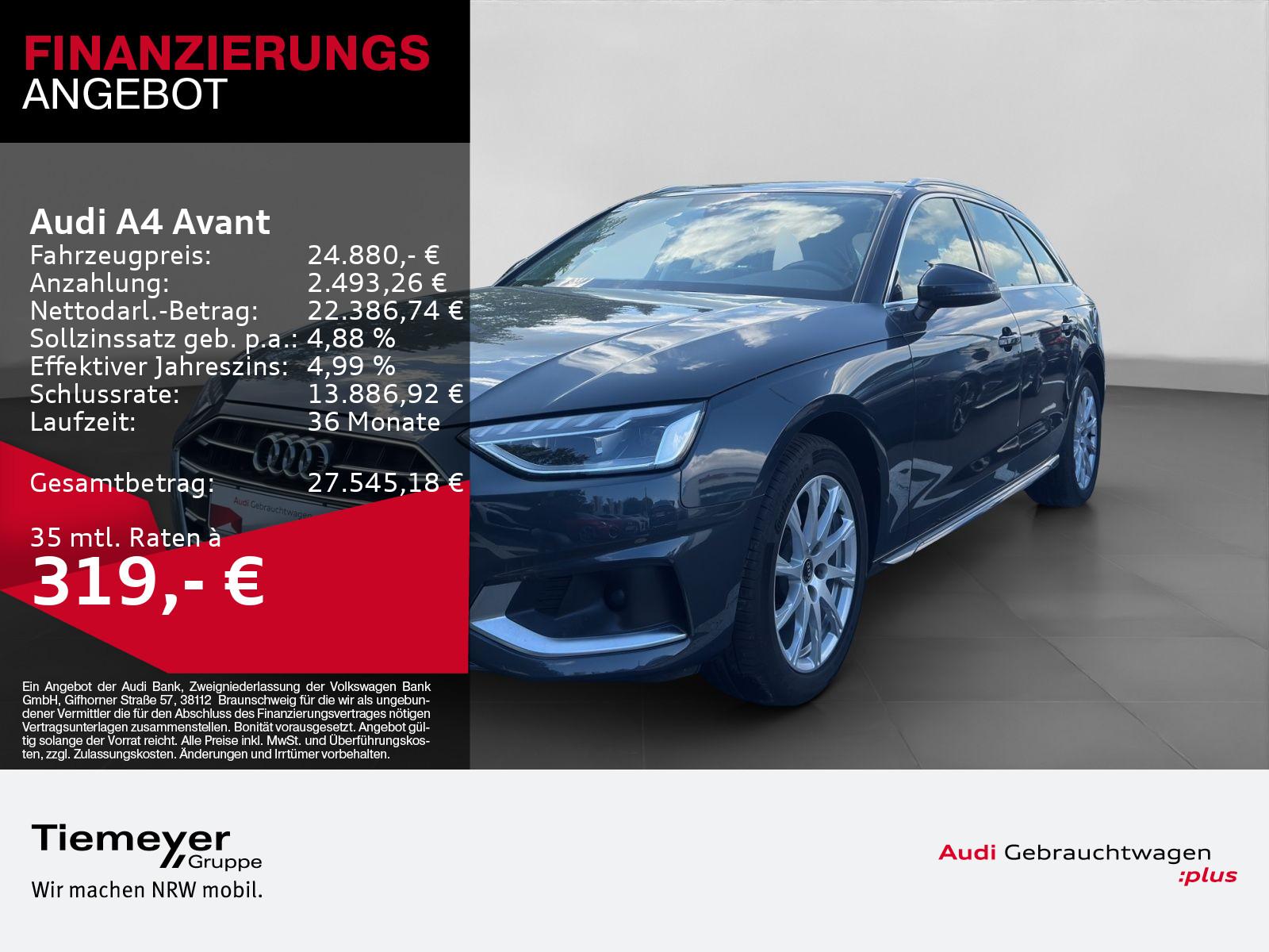 Audi A4 Avant 35 TDI ADVANCED LED KAMERA SITZHZG LM17