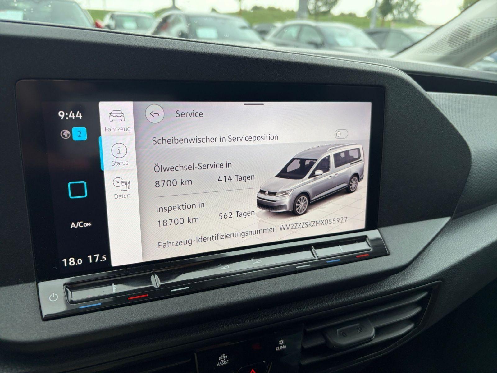 Volkswagen Caddy Maxi 2.0 TDI LED Navi AHK GRA