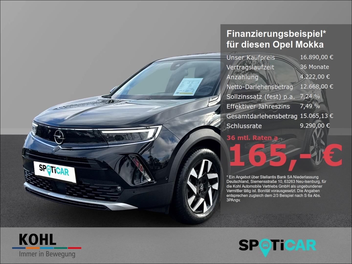 Opel Mokka Elegance Ambientebeleuchtung Klimaautom SH