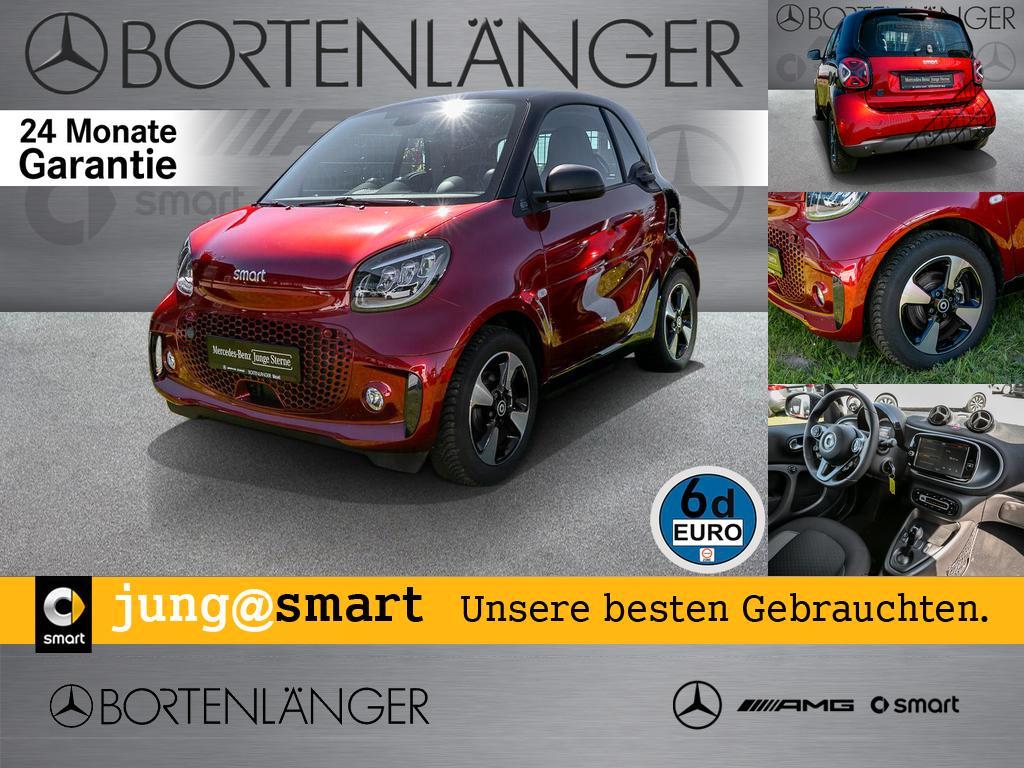 Smart ForTwo EQ Exclusive Carmin Red Kamera LED