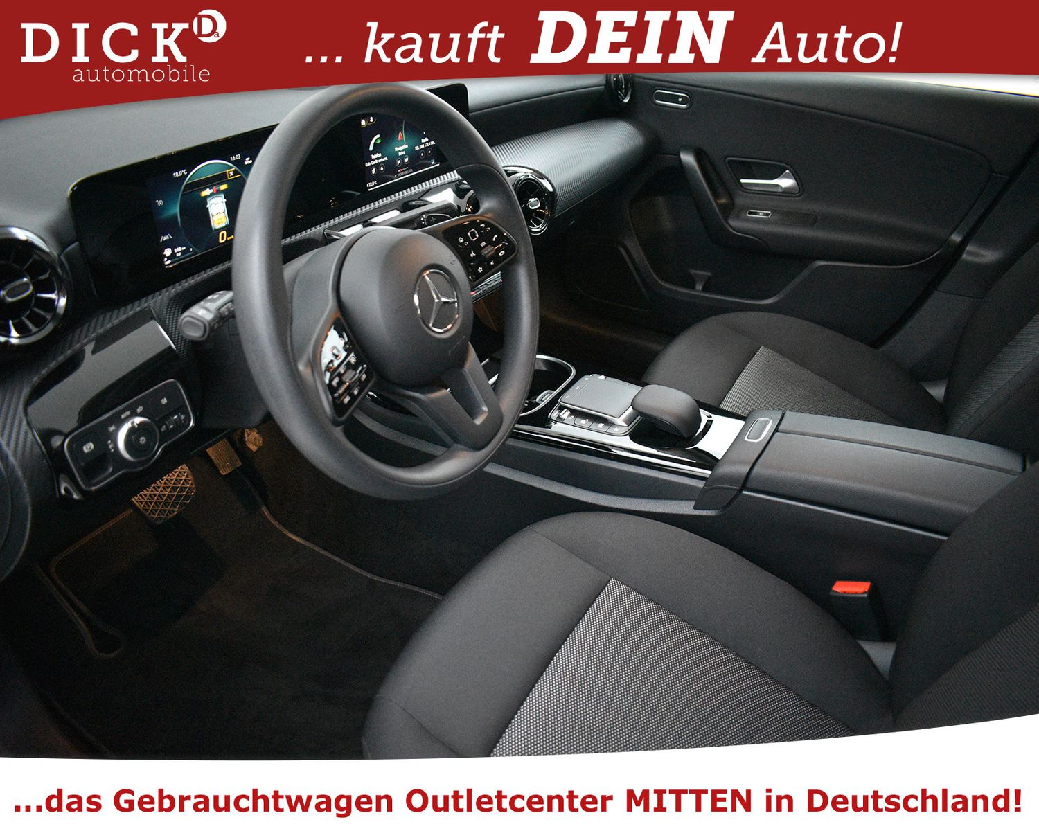 MERCEDES-BENZ A 180d 8G >NAVI+VIRTUAL+SITZHZ+PARKASS+MFL+TEMP - Image 12