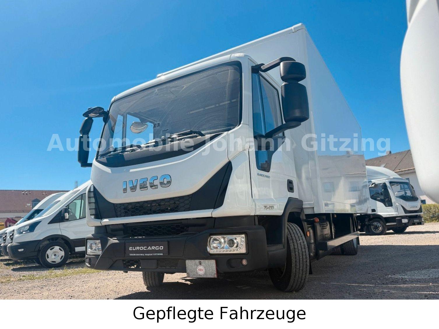Iveco EUROCARGO 75E21 Koffer/LBW Luftfeder 210 PS 7,5t