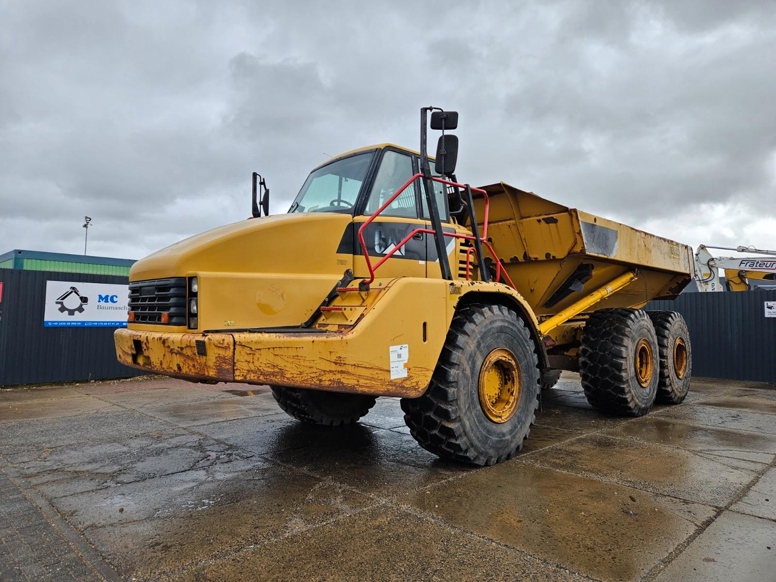 CAT 740 *2007*CE*19.090h*6x6*AC*Reifen 95%