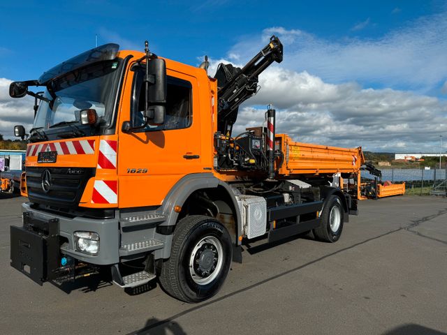 Mercedes-Benz Axor 1829 A 4x4 Winterdienst - Kran Container -