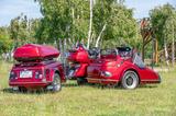 Honda GL1800 Goldwing sidecar + Escapade trailer - GESPANN