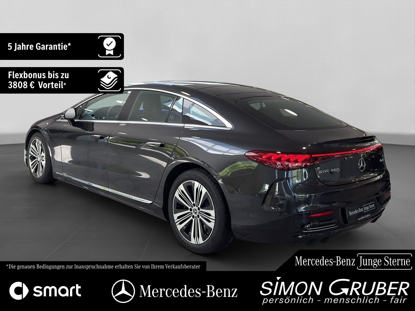 Fahrzeugabbildung Mercedes-Benz EQS 450 4M AMG Elec. Art Hyperscreen HAL Mod2026