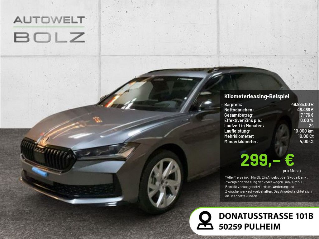 Skoda Superb Combi 2.0 TDI Sportline 4x4 HUD PANO 360°