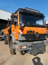 Mercedes-Benz Atego 1828 Kipper Kran & Renault Midlum 4x4 - Mercedes-Benz 1828