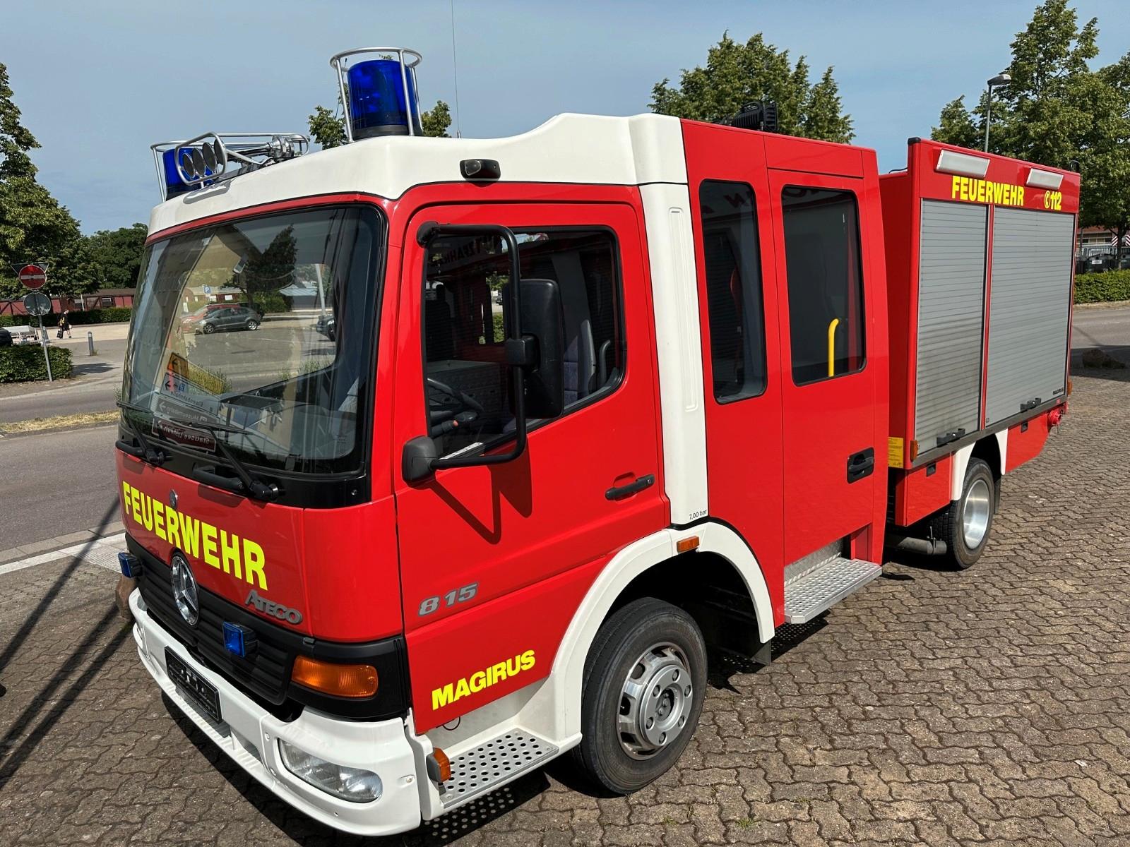 Mercedes-Benz Atego 815 Feuerwehr LF 10/6, 7,49t Mannschaftska