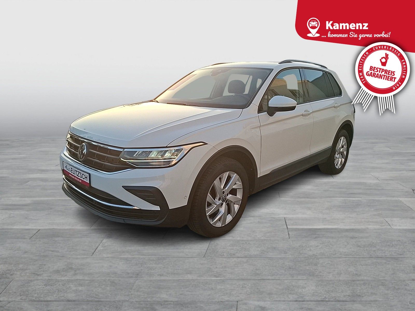 Fahrzeugabbildung Volkswagen Tiguan TDI Life DSG 4M LED AHK Navi AID HUD ACC