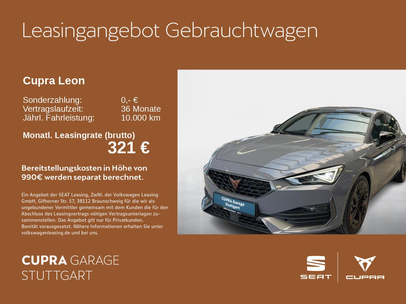 Cupra Leon 2.0 TSI VZ DSG 221 kW