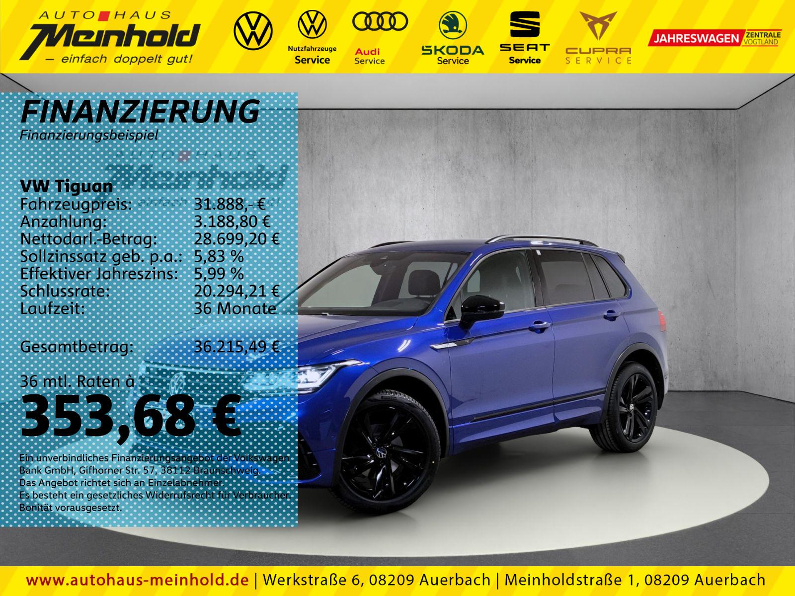 Volkswagen Tiguan 2.0 TDI DSG 4M R-Line Black Style, DCC
