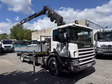 Scania P94 220 Kran Hiab 135-4 bis 16 Meter - Scania Bielefeld