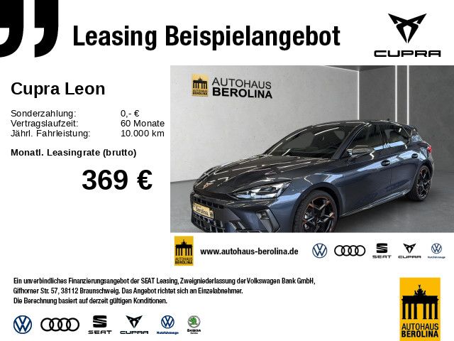 Vorschaubild: CUPRA Leon 1.5 eTSI DSG *MATRIX*ACC*NAV*R-CAM*PDC*SHZ* (Fahrzeug-Nr. H06484)