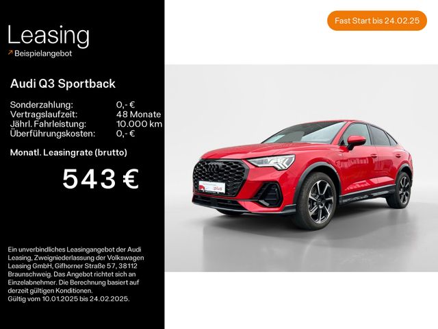 Audi Q3 Sportback 45 TFSI quattro S-LINE*MATRIX*AHK*V