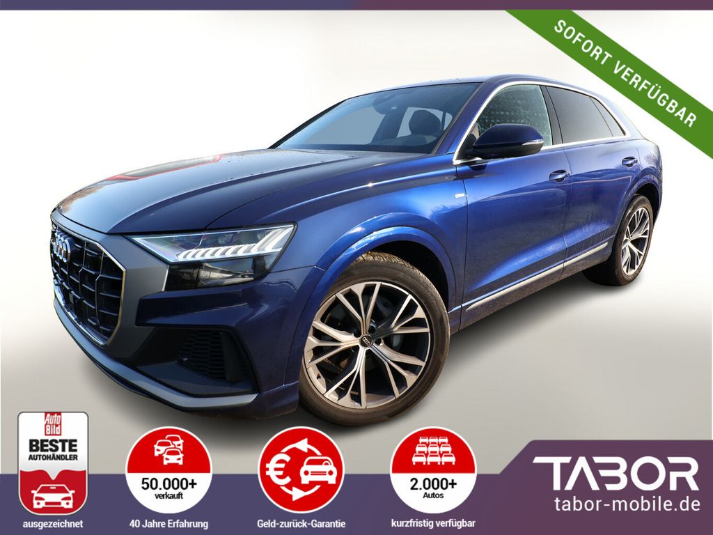 Audi Q8 55 TFSI 2xS line 21Z Tour Matrix Pano Keyl