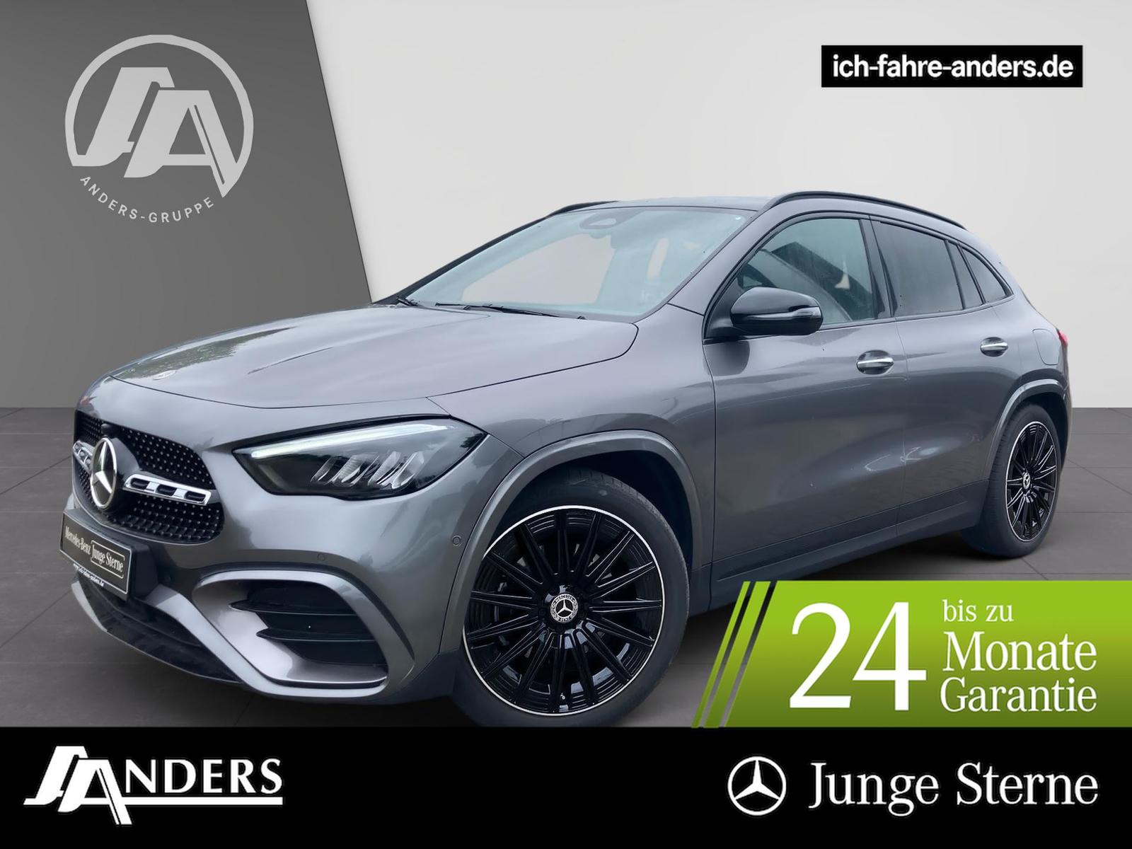 Mercedes-Benz GLA 220 4M AMG+NIGHT+AHK+DISTR+LED+NAVI+KEYLESS