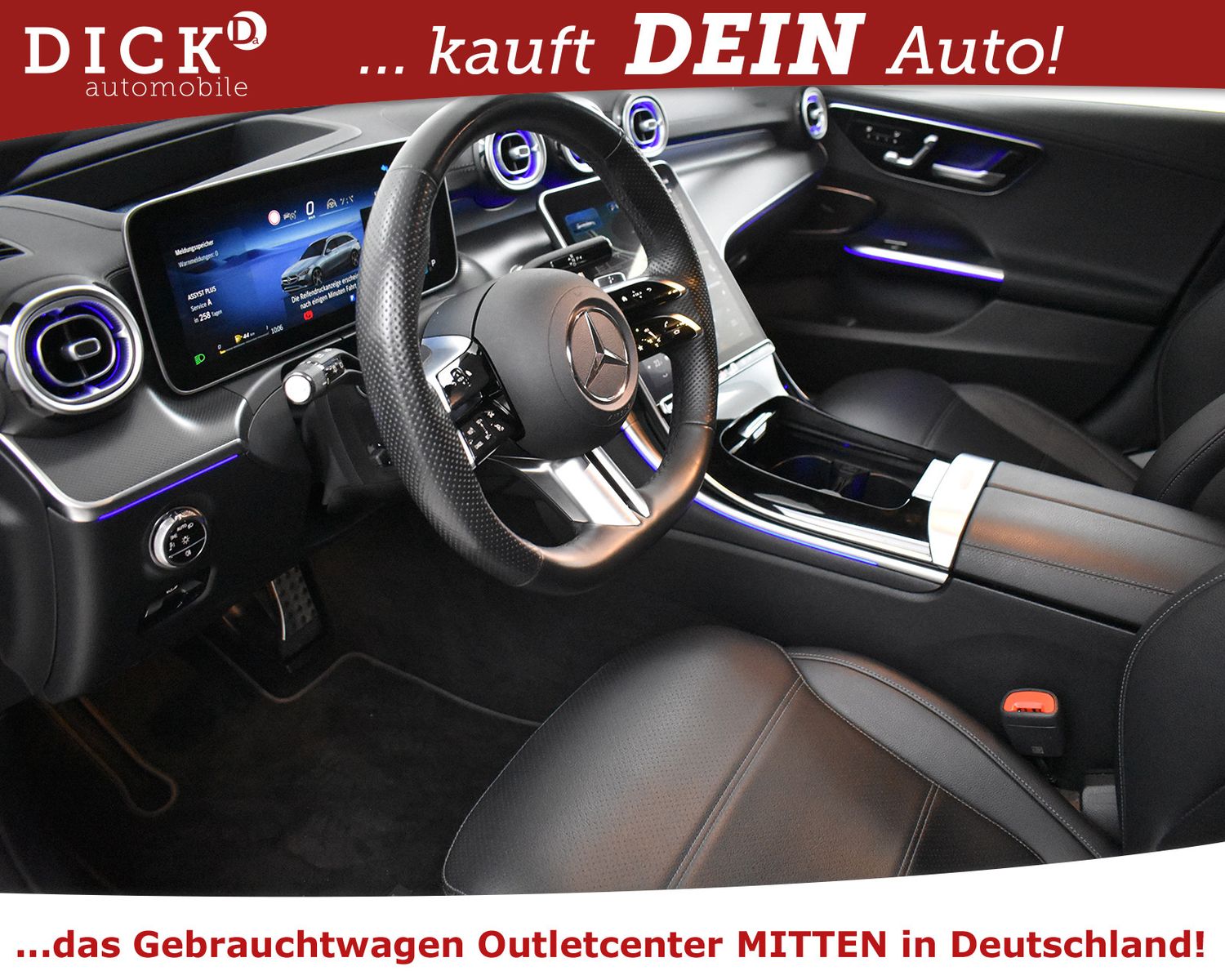 Fahrzeugabbildung Mercedes-Benz C200 CGI 2X AMG Line NIGHT+MEMO+360+HEAD+MULTIKO