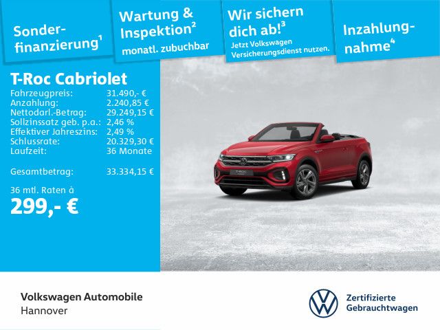 Volkswagen T-Roc Cabriolet 1.5 TSI DSG R-Line AHK ACC DigCo