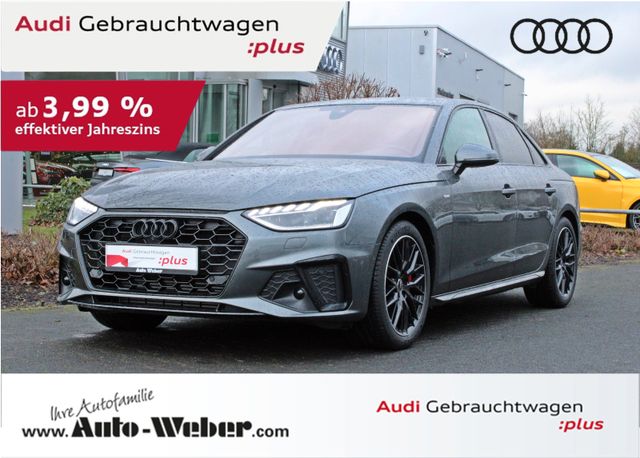 Audi A4 Lim. 40TFSI S LINE BLACK AHK MATRIX STHZG 360