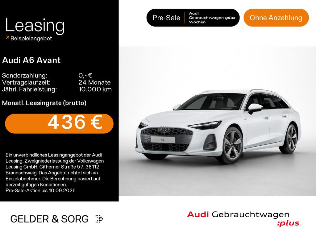 Audi A6 Avant ehybrid quS line 220 kW 99kmWLTPBO 2025