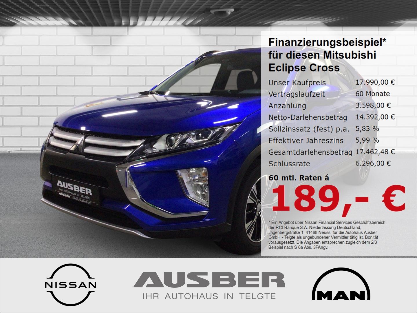 Mitsubishi Eclipse Cross Diamant Edition 2WD Android Auto A