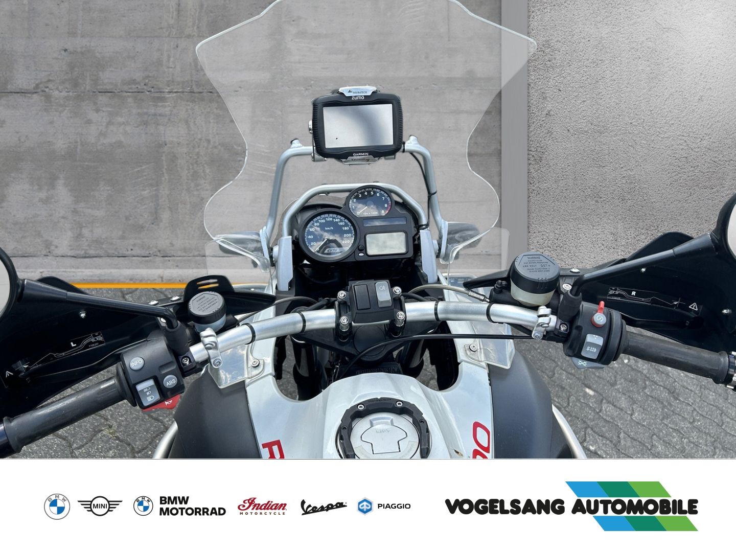 Fahrzeugabbildung BMW R 1200 GS Adventure HP2, Handgriffe heizbar, Bli