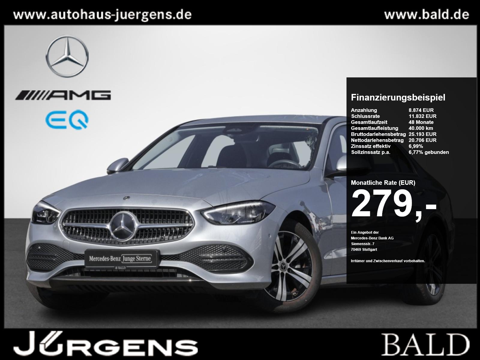 Mercedes-Benz C 180 Avantgarde/Ambiente/LED/Kamera/Winter/Navi