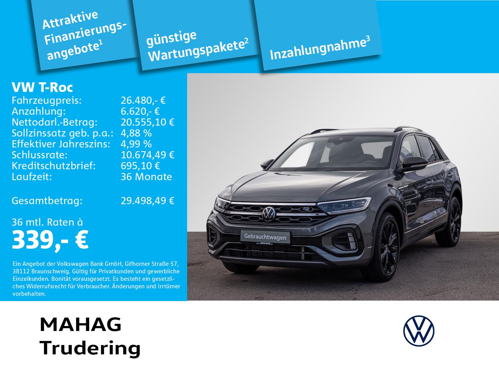 Volkswagen T-Roc R-Line 1.5 TSI R-LINE BlackStyle Navi LED+