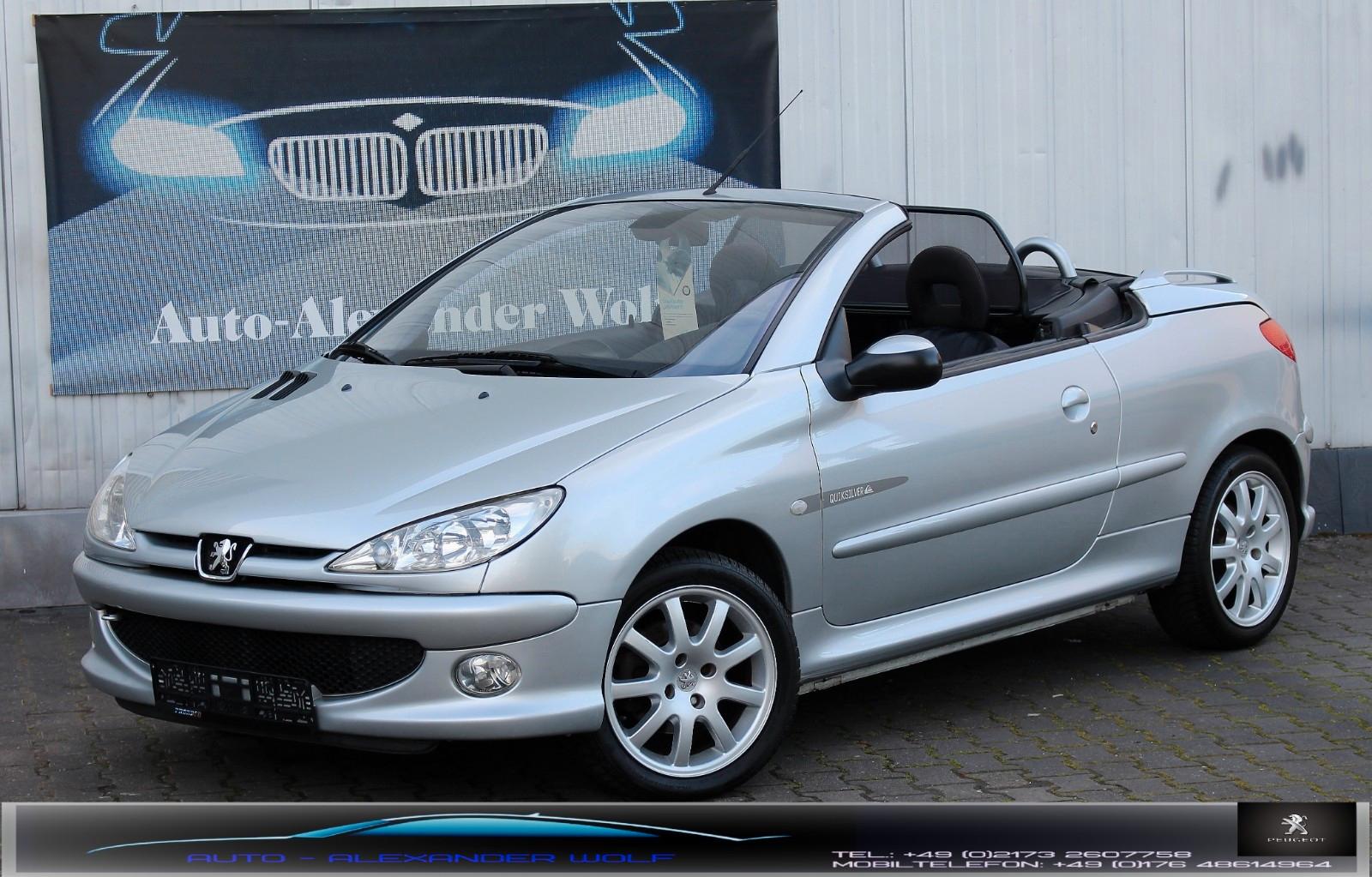 Peugeot 206 Cabriolet CC Quiksilver/Service & TÜV neu !!