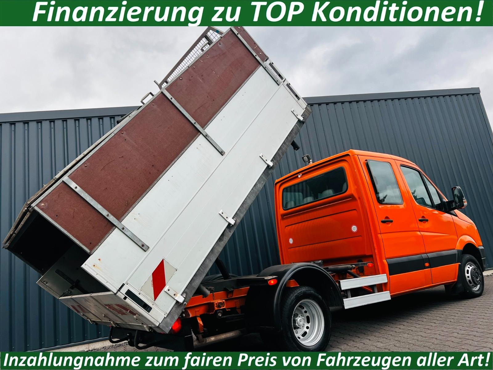 Volkswagen CRAFTER*Doppelkabine*Dreiseitenkipper*Kipper*TÜV