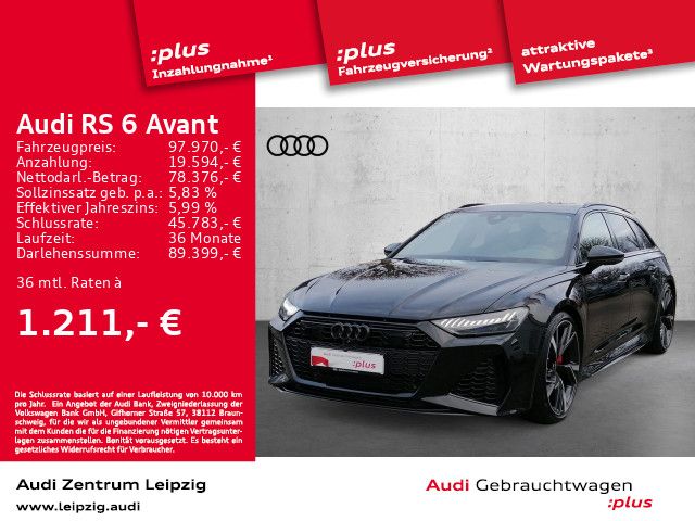 Audi RS6 Avant *Dynamik plus*Laserlicht*Pano*Standhzg