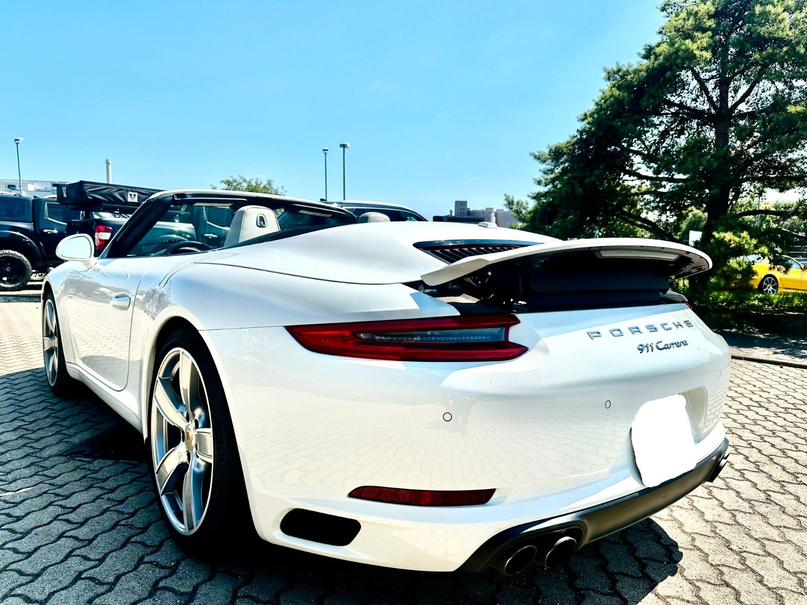Fahrzeugabbildung Porsche 911 Carrera Cabriolet Urmodell