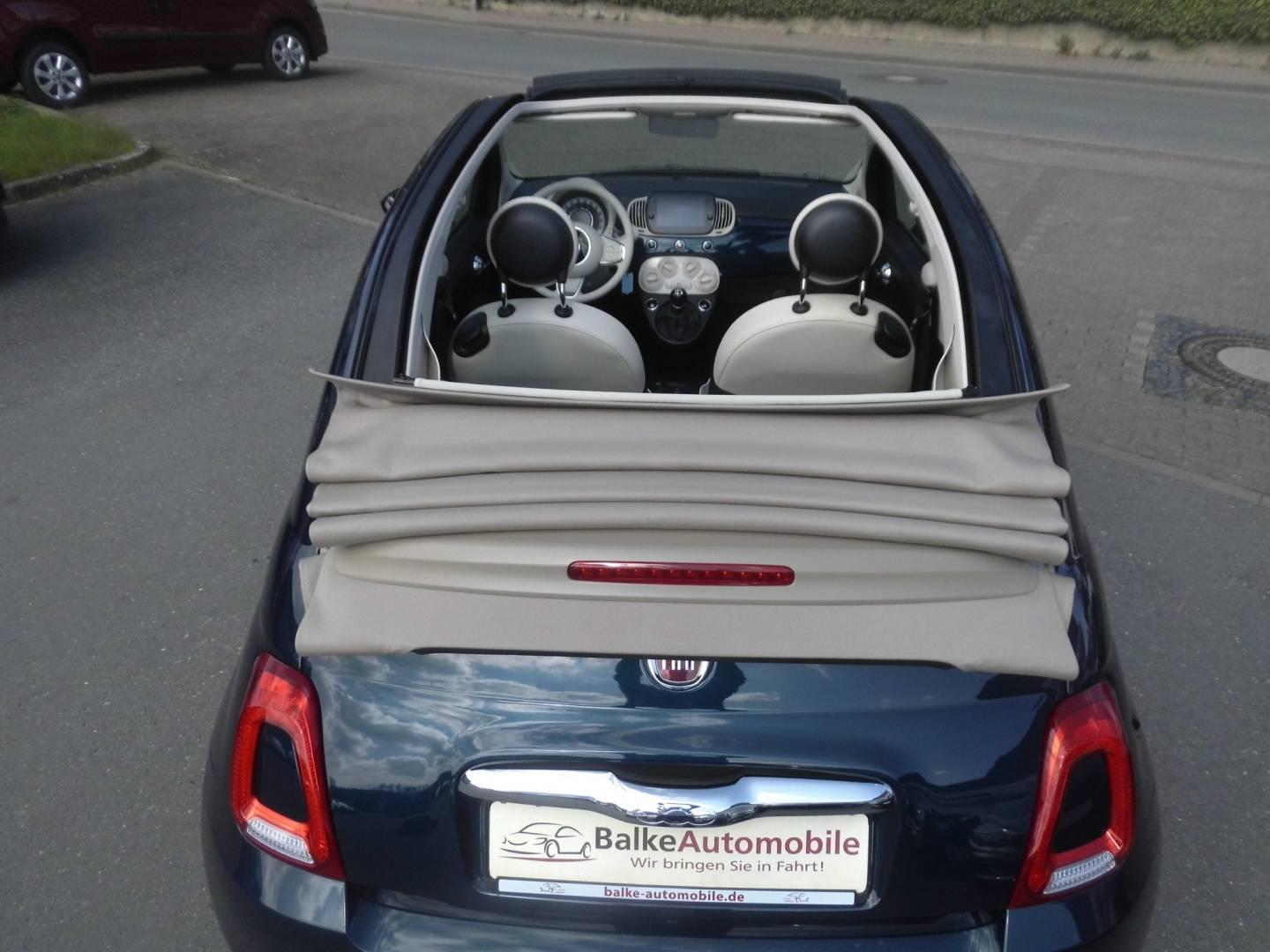 Fiat 500C Cabrio 1.2 Lounge *CarPlay*City-,Komfort-&