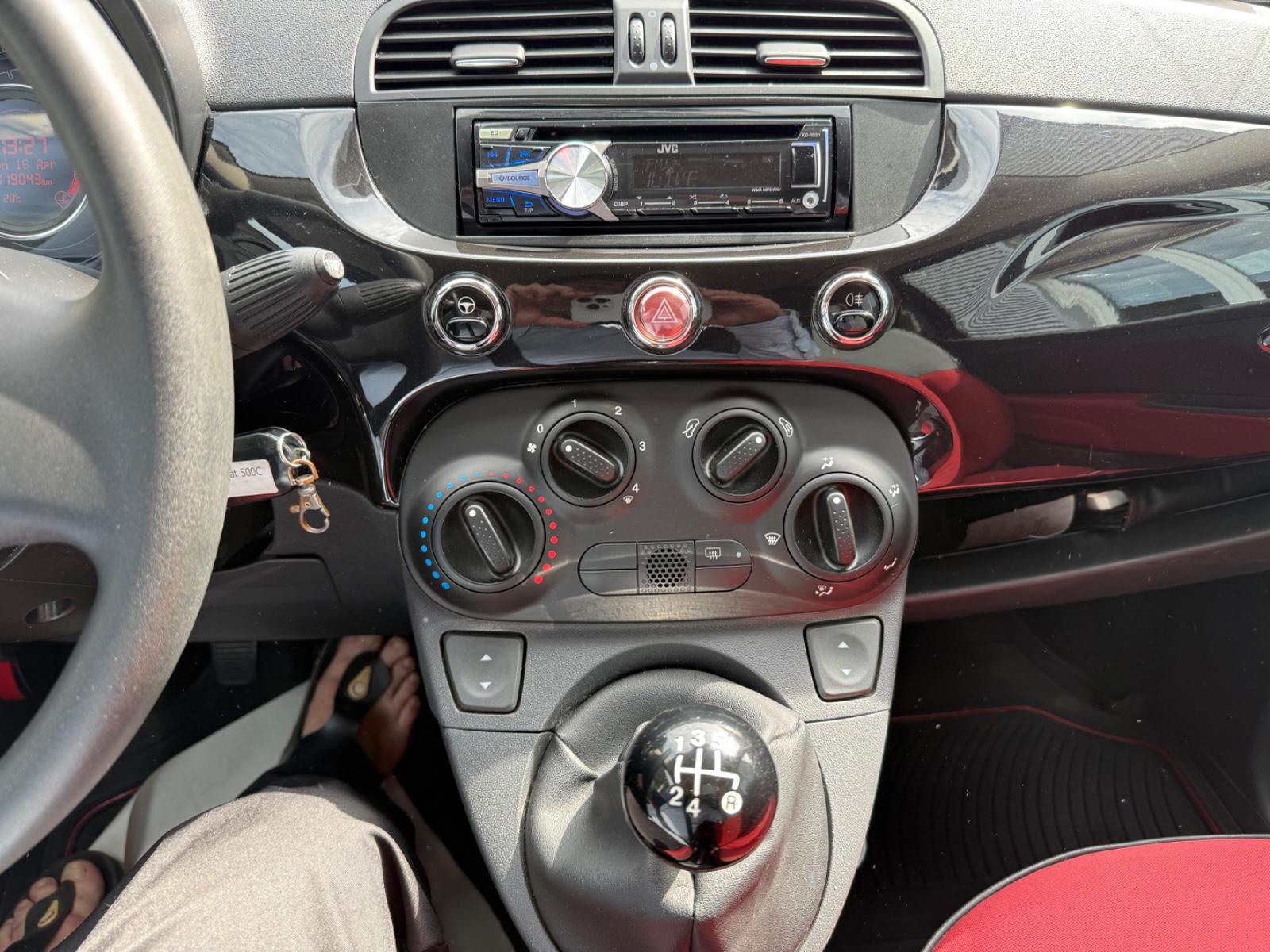 Fiat 500 Pop Cabrio+Einparkhilfe