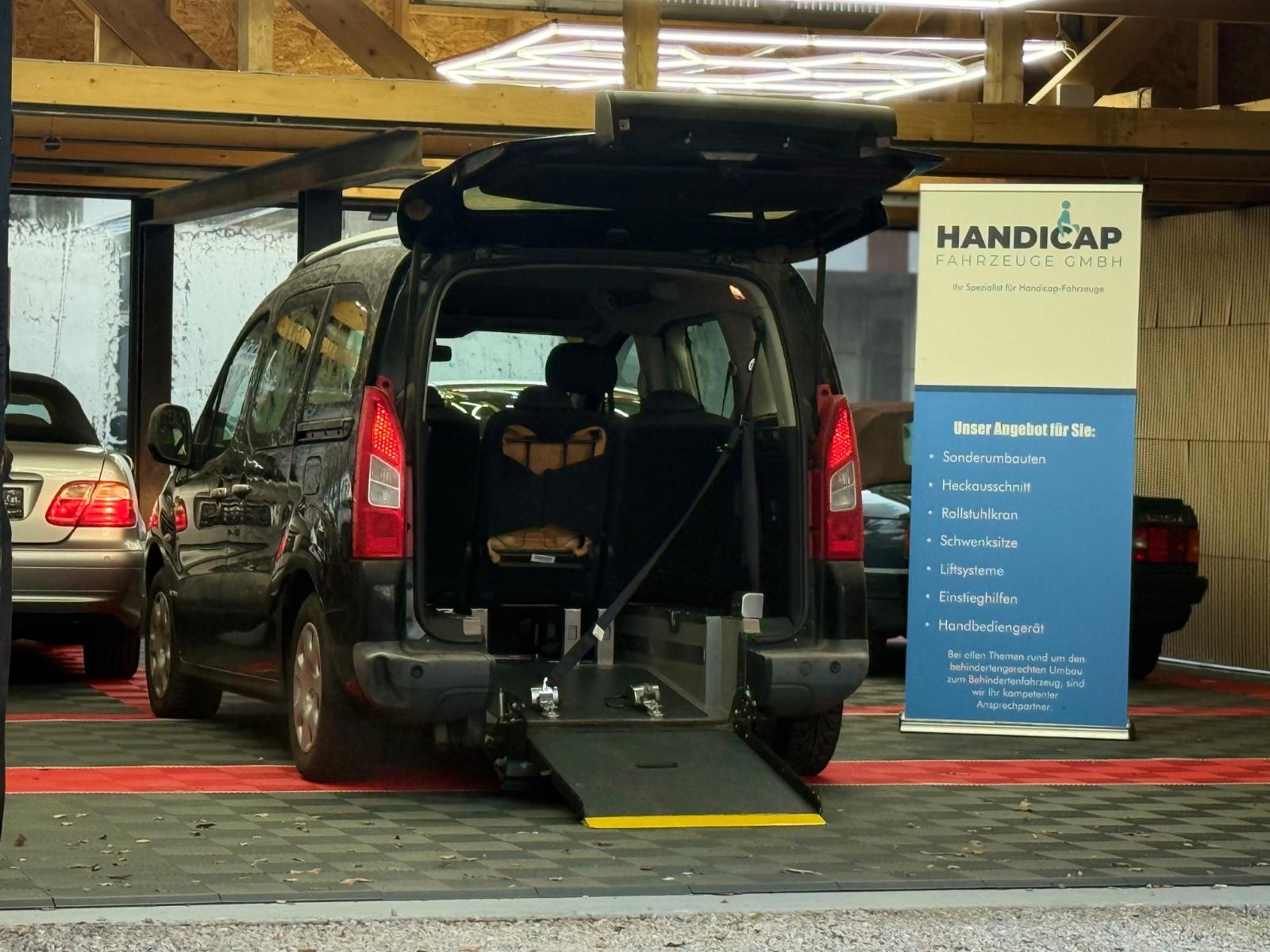Peugeot Partner Tepee Behindertengerecht-Rampe