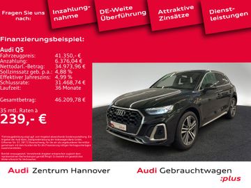 Audi Leasingangebot: Audi Q5 S line 50 TDI quattro Matrix Kamera AHK Navi