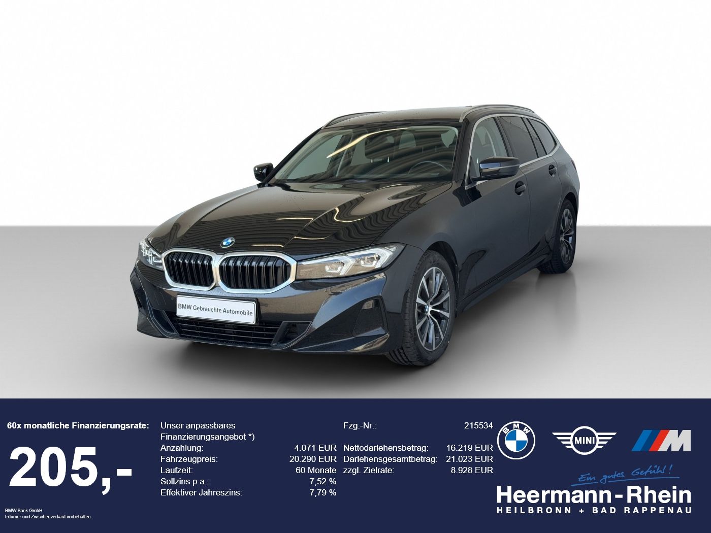 BMW 320dA Tour. Navi.Tempo.SH.Sonnenschutz.uvm...