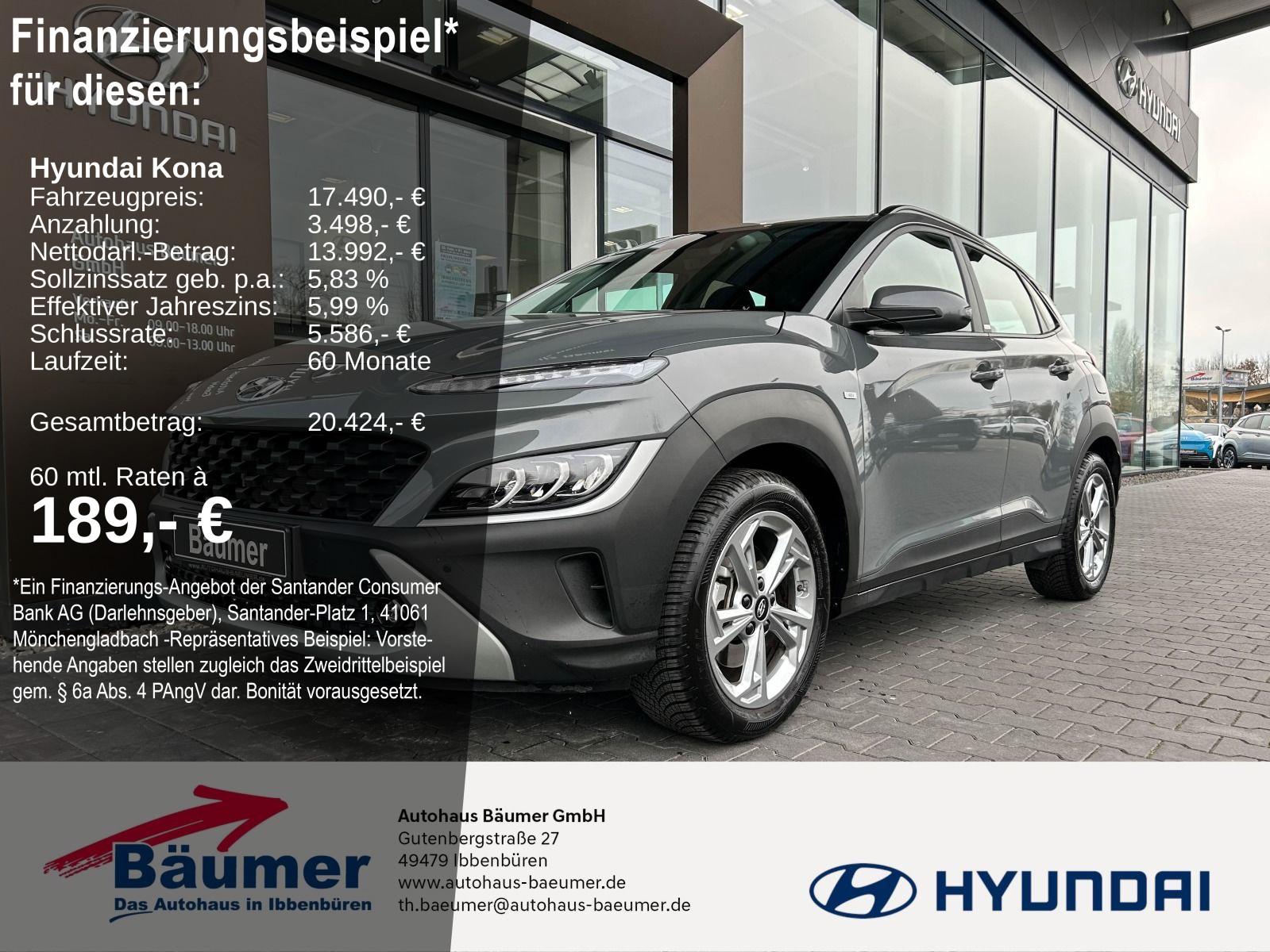 Hyundai KONA 1.0 T-GDI 48V Trend 6-Gang +LED +NAVI +CAM