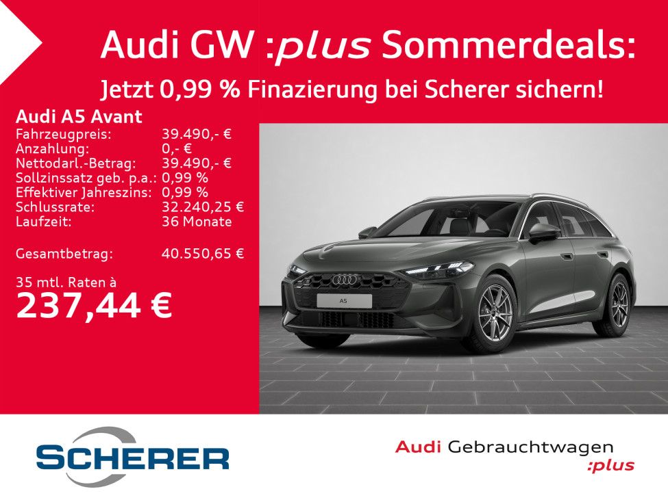 Audi A5 Avant TFSI 110 kW S tronic