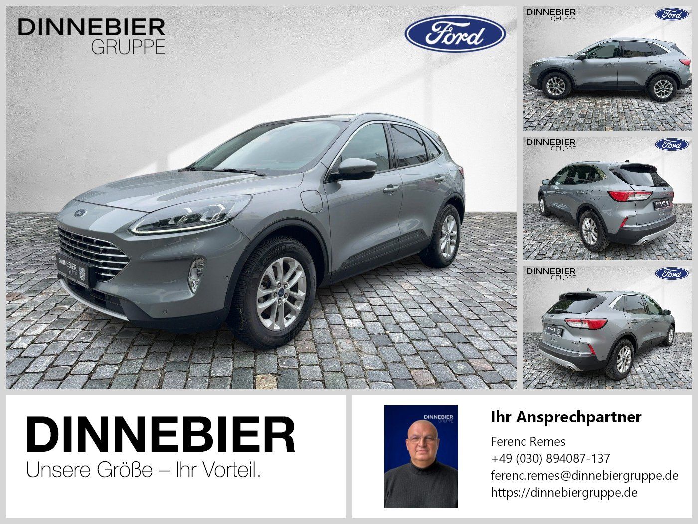 Ford Kuga Titanium LED+Glasdach+Kamera+Winterpaket